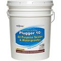 Weatherman Products,. Plugger 10 Clear Acrylic Flat Sheen Surface Sealer, 5 Gallon Pail 1/Case - CR-1505